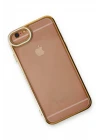 iPhone 6 Kılıf Liva Lens Silikon - Beyaz