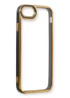 iPhone 6 Kılıf Liva Lens Silikon - Siyah