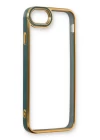 iPhone 6 Kılıf Liva Lens Silikon - Yeşil