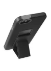iPhone 6 Kılıf Mega Standlı Silikon - Siyah