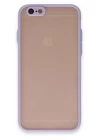iPhone 6 Kılıf Montreal Silikon Kapak - Mor