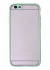 iPhone 6 Kılıf Montreal Silikon Kapak - Turkuaz
