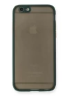 iPhone 6 Kılıf Montreal Silikon Kapak - Yeşil