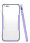 iPhone 6 Kılıf Platin Silikon - Lila