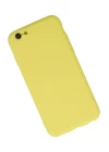 iPhone 6 Plus Kılıf Nano içi Kadife Silikon - Sarı