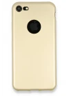 iPhone 7 Kılıf First Silikon - Gold