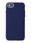 iPhone 7 Kılıf Lansman Glass Kapak - Sky Blue