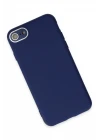 iPhone 7 Kılıf Lansman Glass Kapak - Sky Blue