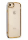 iPhone 7 Kılıf Liva Lens Silikon - Lila