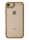 iPhone 7 Kılıf Liva Lens Silikon - Lila