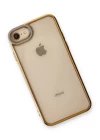 iPhone 7 Kılıf Liva Lens Silikon - Lila
