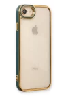 iPhone 7 Kılıf Liva Lens Silikon - Yeşil