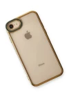 iPhone 7 Kılıf Liva Lens Silikon - Yeşil