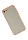 iPhone 7 Kılıf Montreal Silikon Kapak - Pembe