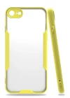 iPhone 7 Kılıf Platin Silikon - Sarı