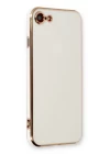 iPhone 7 Kılıf Volet Silikon - Beyaz