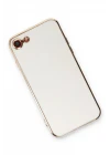 iPhone 7 Kılıf Volet Silikon - Beyaz