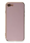 iPhone 7 Kılıf Volet Silikon - Mor