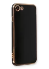 iPhone 7 Kılıf Volet Silikon - Siyah