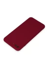 iPhone 7 Plus Kılıf First Silikon - Bordo