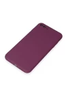 iPhone 7 Plus Kılıf First Silikon - Mürdüm
