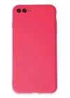 iPhone 7 Plus Kılıf First Silikon - Pembe