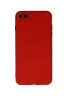 iPhone 7 Plus Kılıf Lansman Glass Kapak - Kırmızı