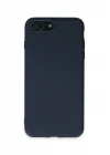 iPhone 7 Plus Kılıf Lansman Glass Kapak - Lacivert