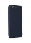 iPhone 7 Plus Kılıf Lansman Glass Kapak - Lacivert