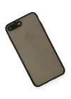 iPhone 7 Plus Kılıf Montreal Silikon Kapak - Siyah