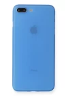 iPhone 7 Plus Kılıf PP Ultra İnce Kapak - Mavi