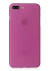 iPhone 7 Plus Kılıf PP Ultra İnce Kapak - Pembe
