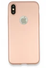 iPhone X Kılıf First Silikon - Rose Gold