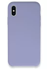 iPhone X Kılıf Lansman Legant Silikon - Lila