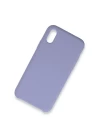 iPhone X Kılıf Lansman Legant Silikon - Lila