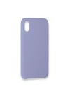 iPhone X Kılıf Lansman Legant Silikon - Lila