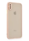 iPhone X Kılıf Montreal Silikon Kapak - Pembe
