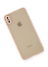 iPhone X Kılıf Montreal Silikon Kapak - Pembe
