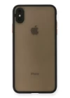 iPhone X Kılıf Montreal Silikon Kapak - Siyah