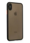 iPhone X Kılıf Montreal Silikon Kapak - Siyah