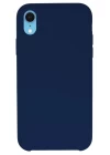 iPhone XR Kılıf Lansman Legant Silikon - Lacivert