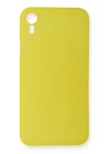 iPhone XR Kılıf PP Ultra İnce Kapak - Sarı