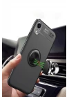 iPhone XR Kılıf Range Yüzüklü Silikon - Kırmızı