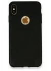 iPhone XS Max Kılıf First Silikon - Siyah