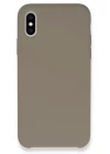 iPhone XS Max Kılıf Lansman Legant Silikon - Bej