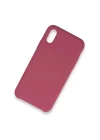 iPhone XS Max Kılıf Lansman Legant Silikon - Fuşya