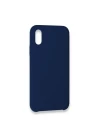 iPhone XS Max Kılıf Lansman Legant Silikon - Lacivert