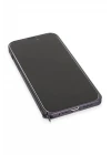 Joko iPhone 14 Pro Kılıf Metal Bumper Magneticsafe Kapak - Derin Mor