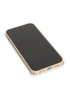 Joko iPhone 14 Pro Kılıf Metal Bumper Magneticsafe Kapak - Gold