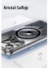 Joko iPhone 15 Kılıf Crystal Magsafe Kapak - Şeffaf
